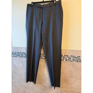 COPY - Ted Baker London Men's Trousers Dark Gray Wool SZ 33R Made in Canada EUC